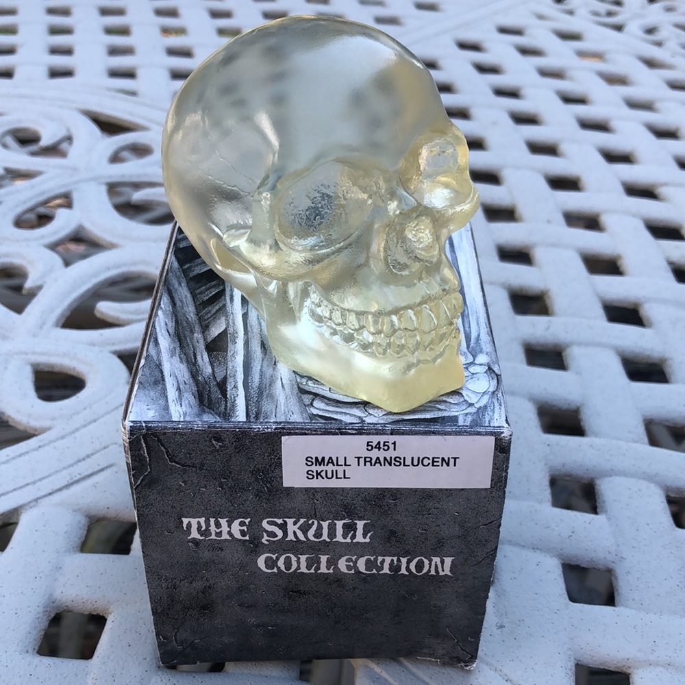 💀 2003 The Skull Collection #5451 - Quality Translucent Acrylic - Well Made💀